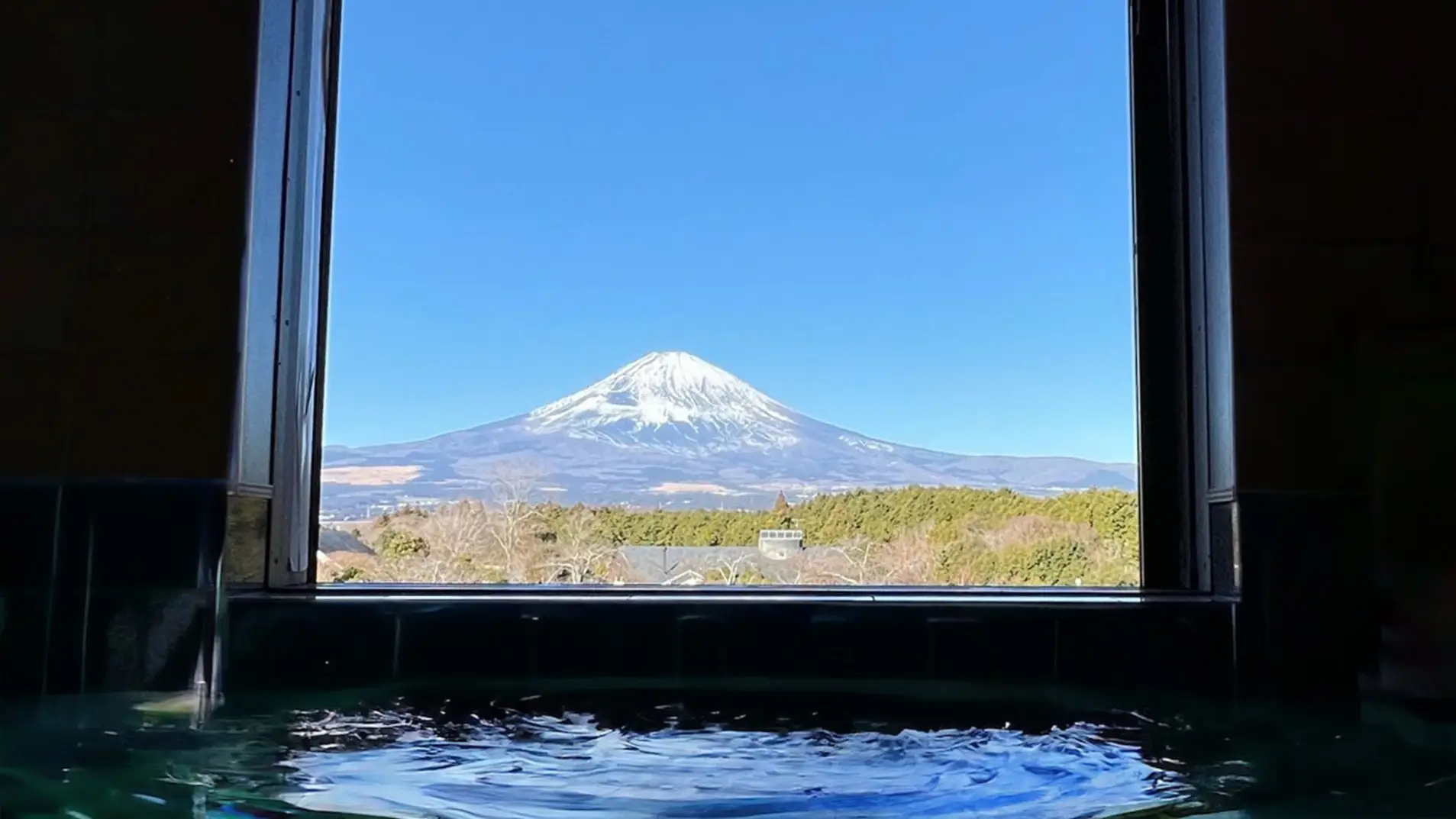 貸切展望風呂窓からの眺め