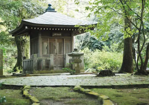 コンテンツタイトル（【萬松園遊歩道（栄螺堂）】）