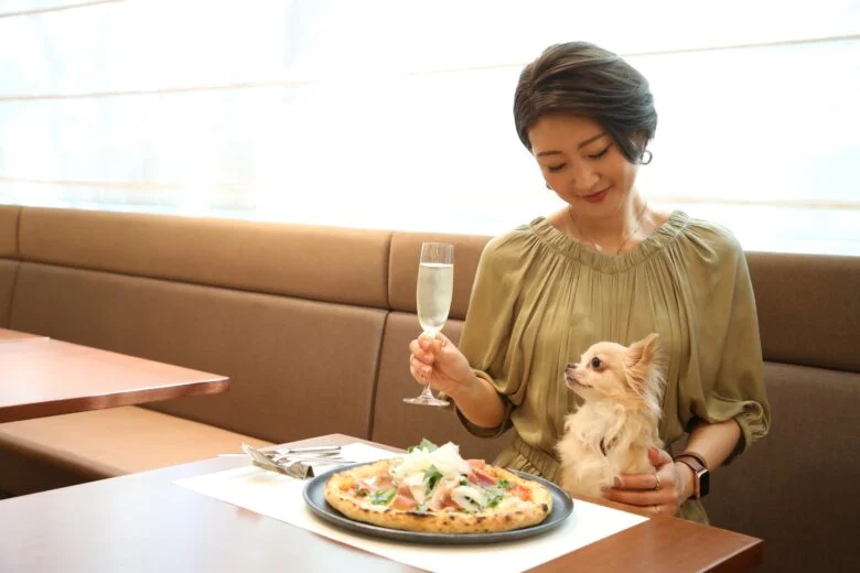 わんちゃんと一緒にお食事いただけます！
